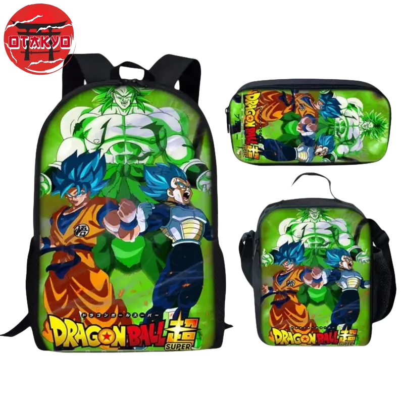 Cartable avec Trousse et Sacoche DBS Broly - Dragon Ball Z™