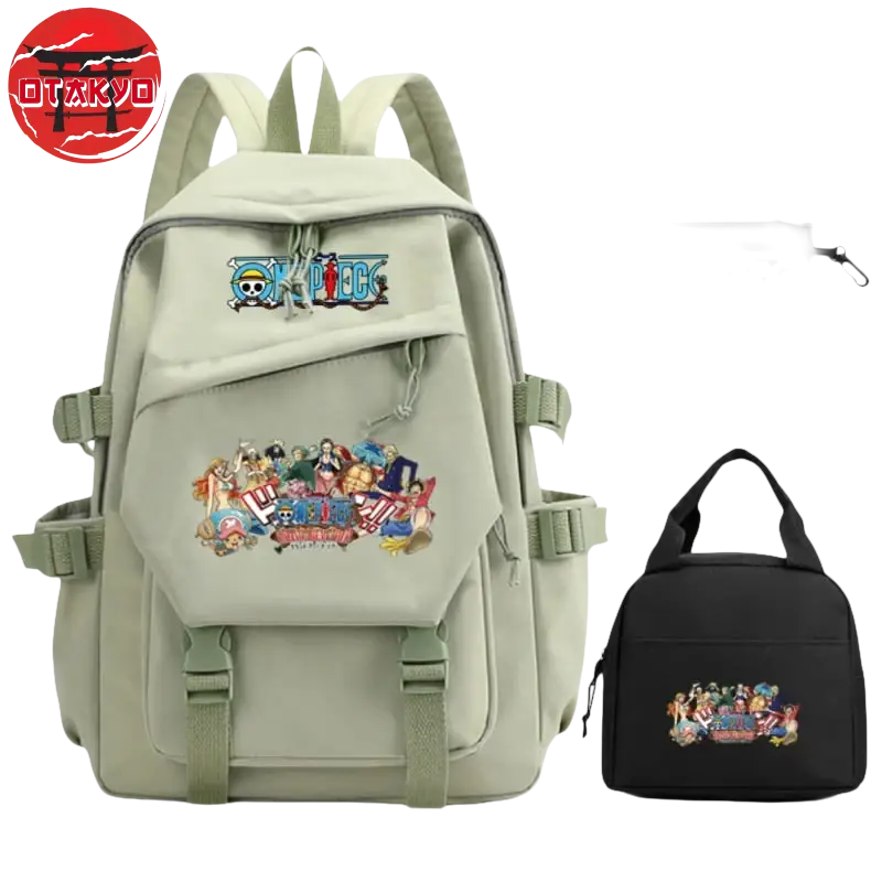 Cartable avec Trousse et Sacoche Équipage des Mugiwara - One Piece™