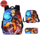 Cartable avec Trousse et Sacoche Naruto Rasengan - Naruto Shippuden™