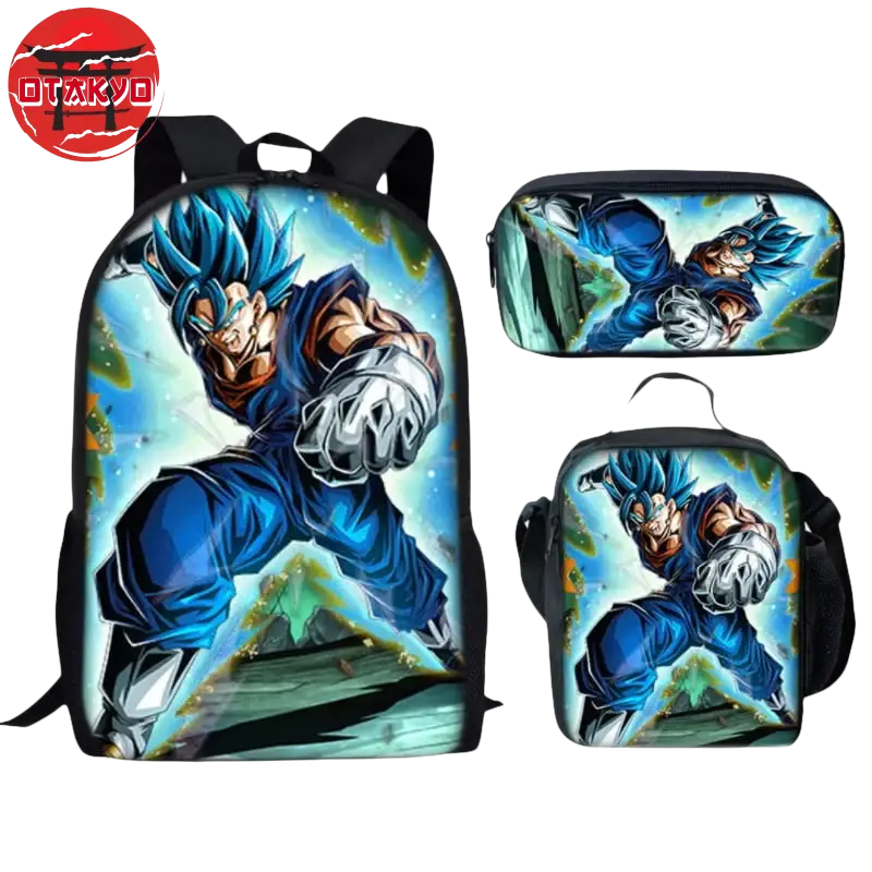 Cartable avec Trousse et Sacoche Vegeto - Dragon Ball Z™