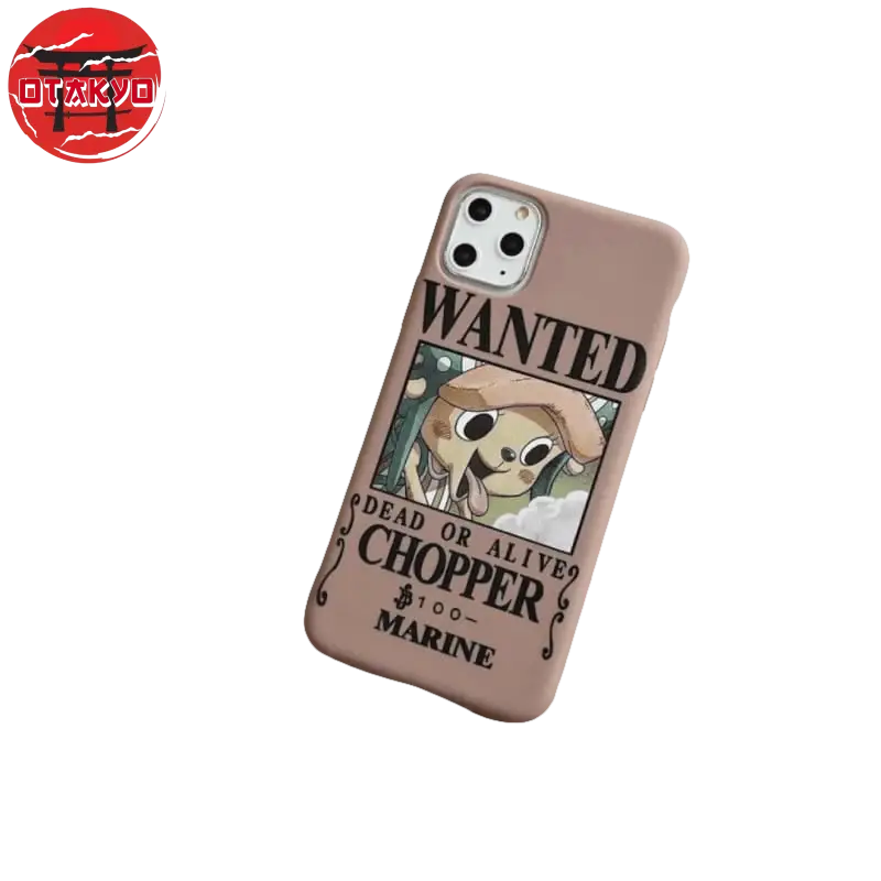 Coque iphone Chopper WANTED - One Piece™ - Otakyo : N°1 des ventes de figurine en ligne