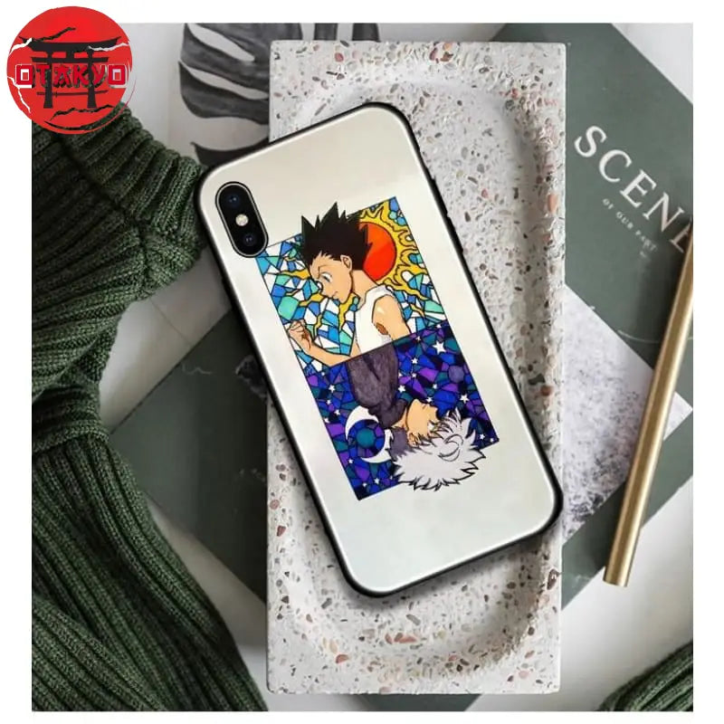 Coque iPhone Gon & Kirua - Hunter x Hunter™ - Otakyo : N°1 des ventes de figurine en ligne
