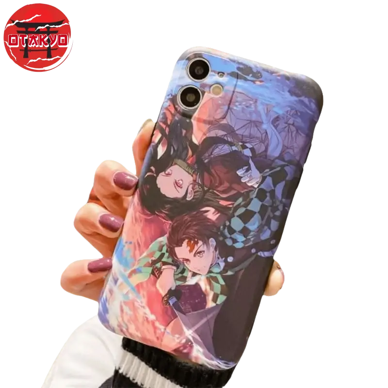 Coque Iphone Nezuko et Tanjiro - Demon Slayer™ - Otakyo : N°1 des ventes de figurine en ligne