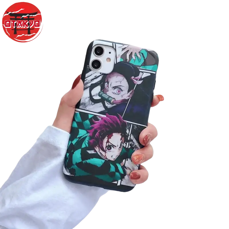 Coque Iphone Tanjiro & Nezuko - Demon Slayer™ - Otakyo : N°1 des ventes de figurine en ligne