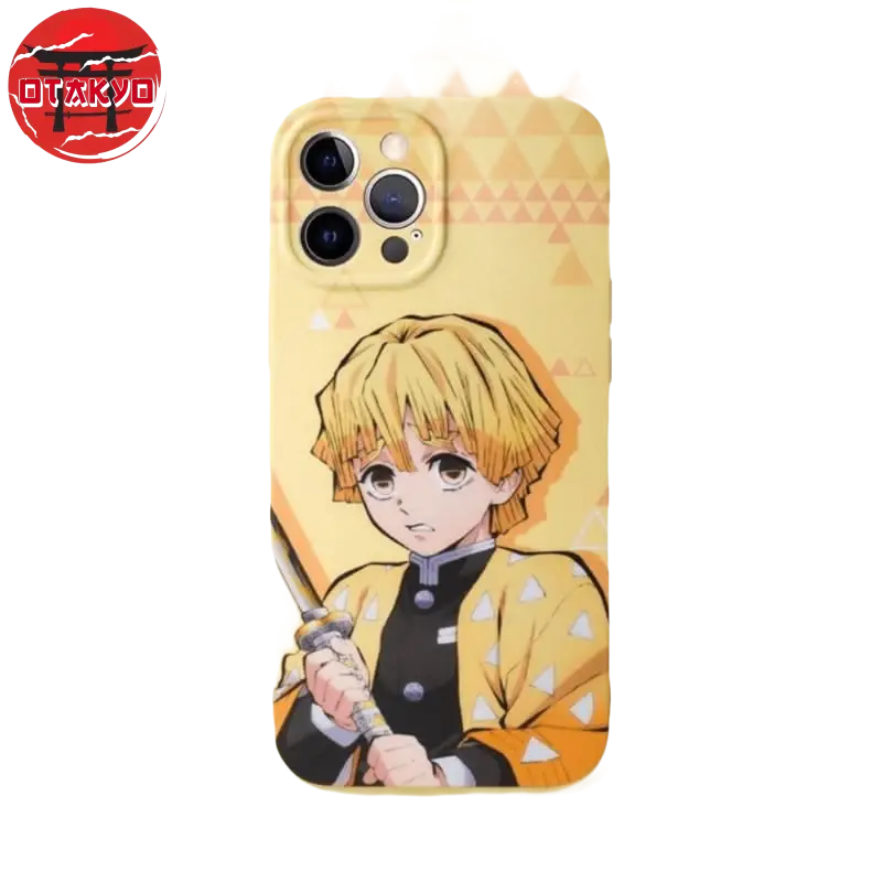 Coque iPhone Zenitsu - Demon Slayer™ - Otakyo : N°1 des ventes de figurine en ligne