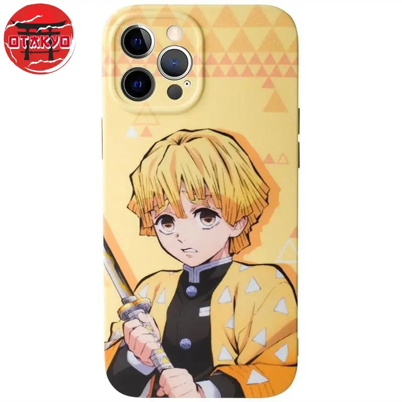 Coque iPhone Zenitsu - Demon Slayer™ - Otakyo : N°1 des ventes de figurine en ligne