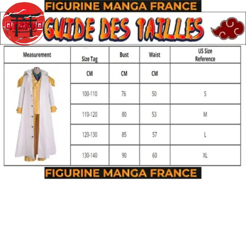 Cosplay Borsalino Kizaru - One Piece™