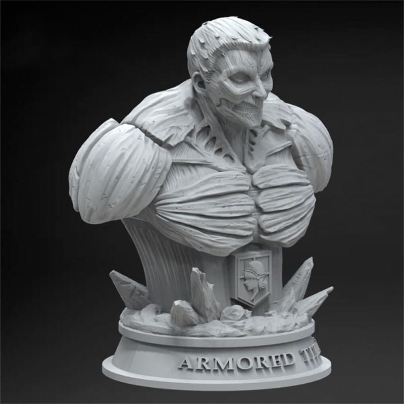 Figurine en résine du Titan Cuirassé - Attaque des Titans