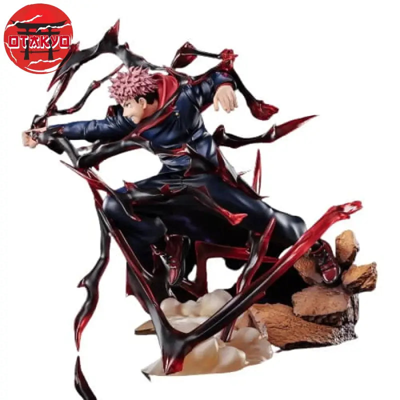 Figurine Itadori Yuji "Rayon noir" - Jujutsu Kaisen™