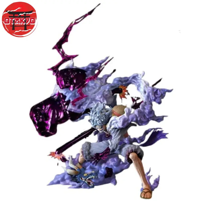 Figurine Luffy mode Gear 5 Vs Kaido - One Piece™