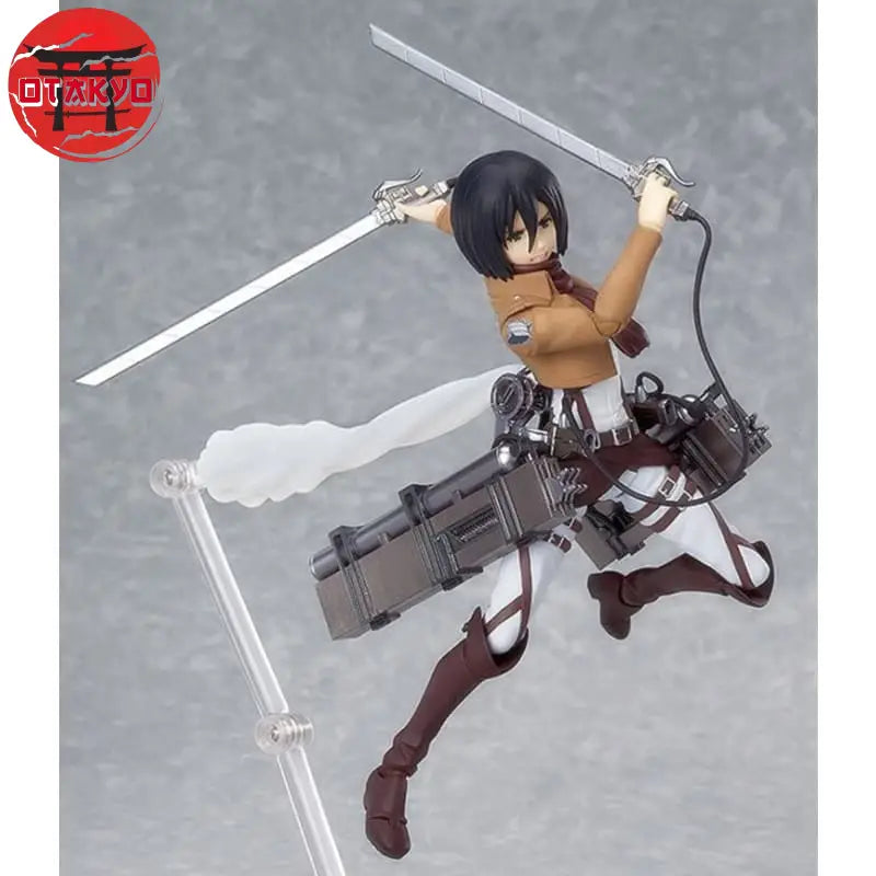 Figurine de Mikasa Ackerman, héroïne du célèbre manga Attaque des titans