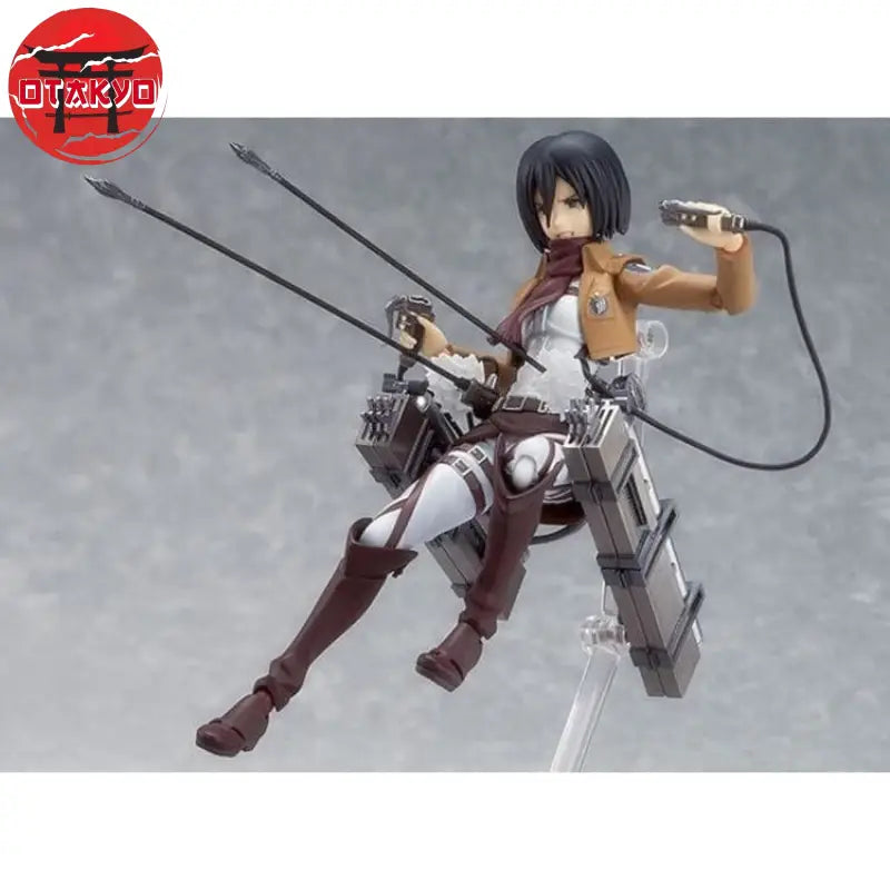 Figurine de Mikasa Ackerman, héroïne du célèbre manga Attaque des titans