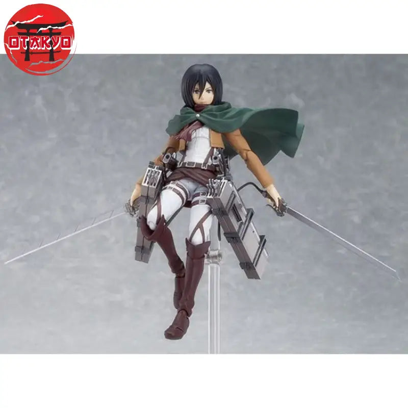 Figurine de Mikasa Ackerman, héroïne du célèbre manga Attaque des titans