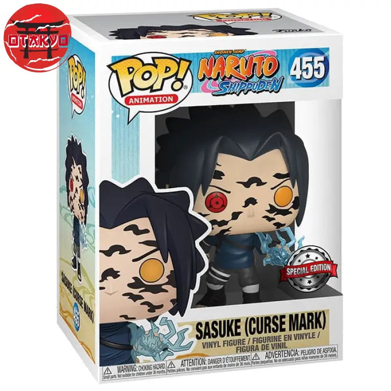 Figurine POP Sasuke Uchiwa Marque Maudite - Naruto Shippuden™