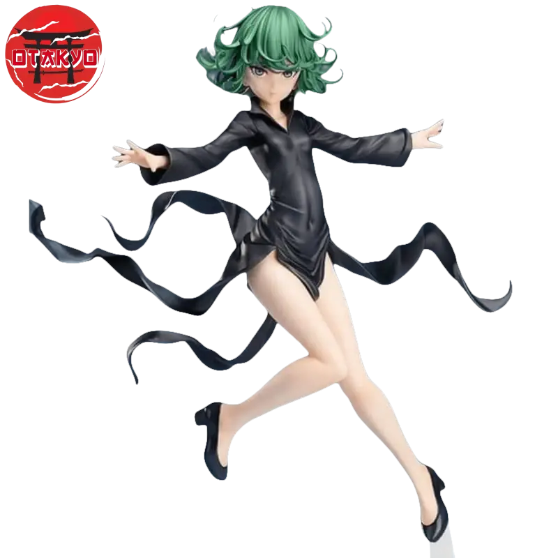 Figurine de Tatsumaki, du manga One punch Man.