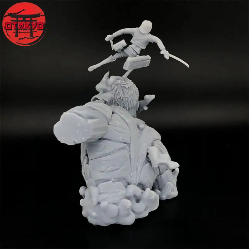Figurine Titan Cuirassé vs Mikasa Ackerman - Attaque des Titan