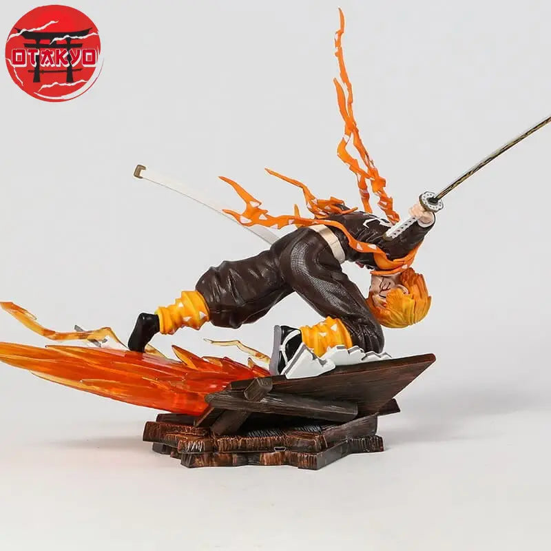 Figurine Zenitsu Agatsuma "Dieu du feu céleste" - Demon Slayer