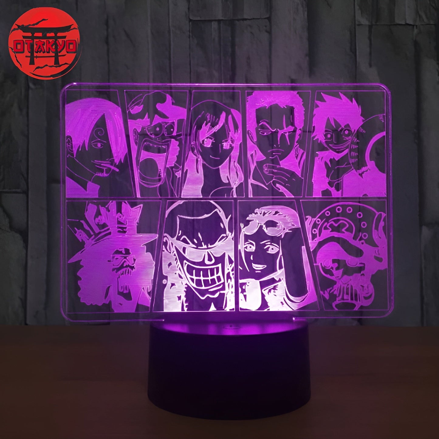 Lampe LED Équipage des Mugiwara - One Piece™