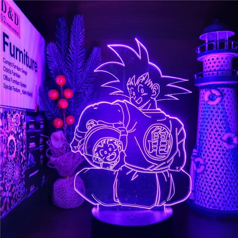 Lampe LED Goku x Gohan - Dragon Ball Z™