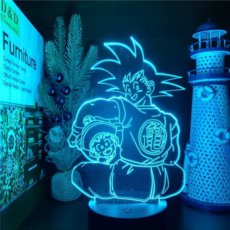 Lampe LED Goku x Gohan - Dragon Ball Z™
