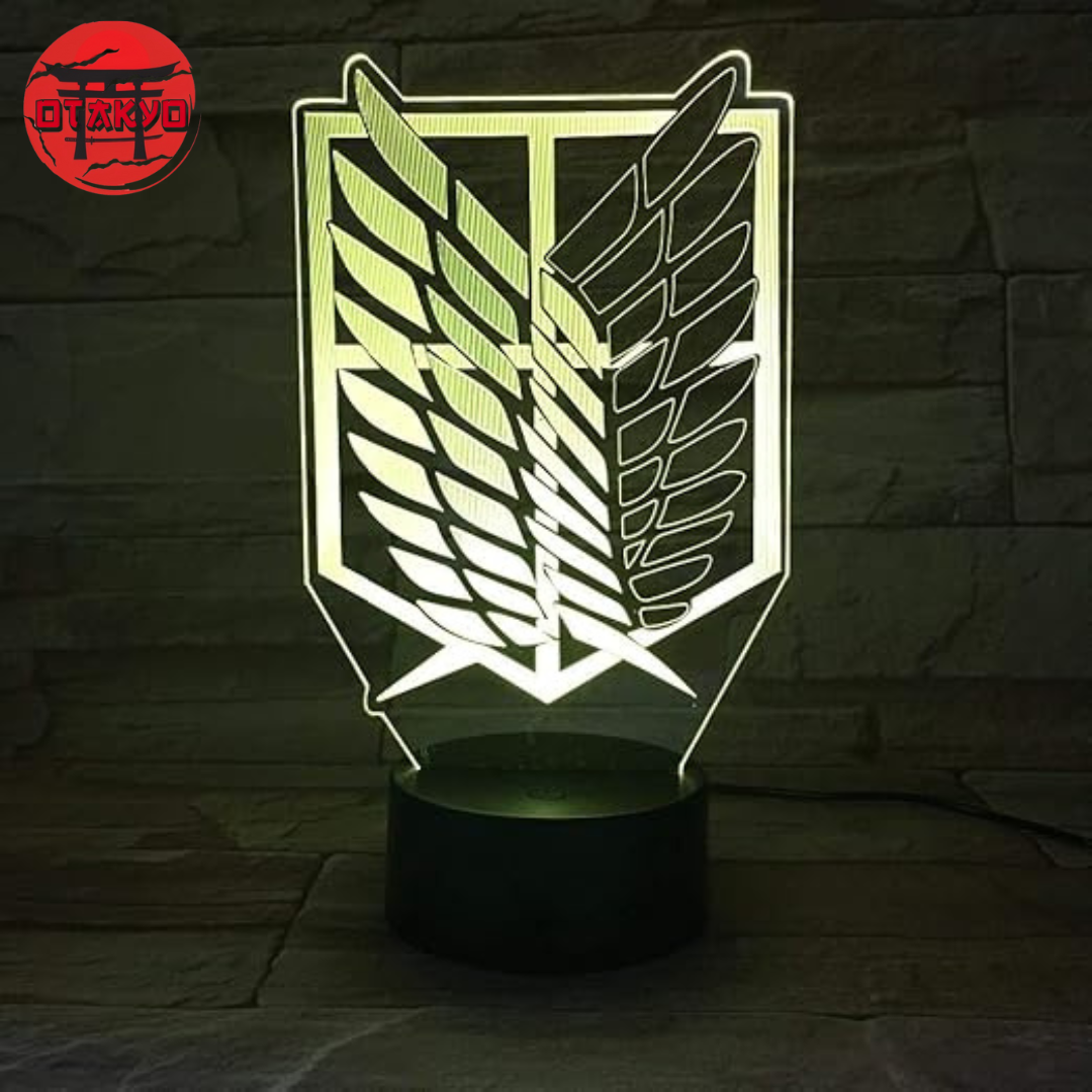 Lampe LED insigne Bataillon d'Exploration - Attaque des Titans™
