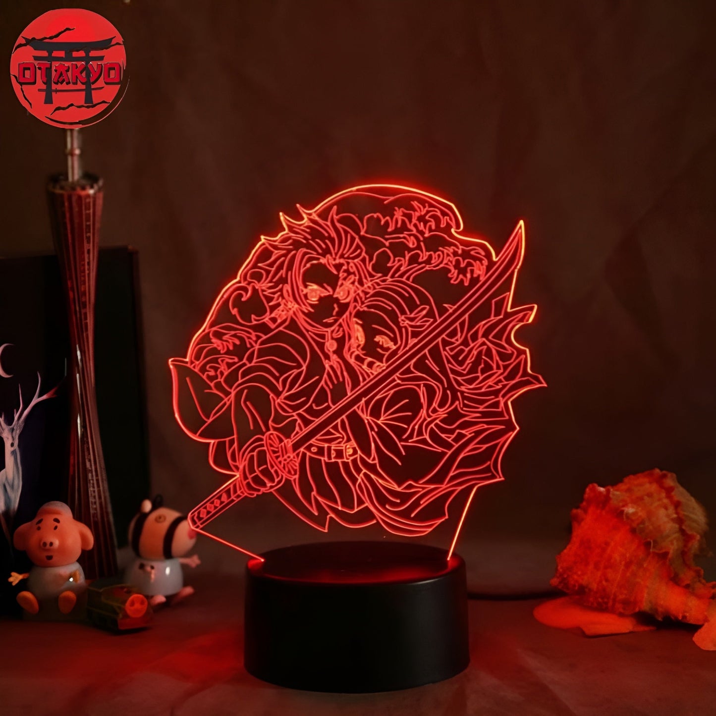 Lampe LED Nezuko et Tanjiro - Demon Slayer™