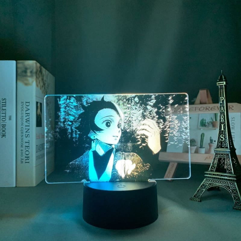 Lampe LED Tanjiro Kamado Bicolore - Demon Slayer