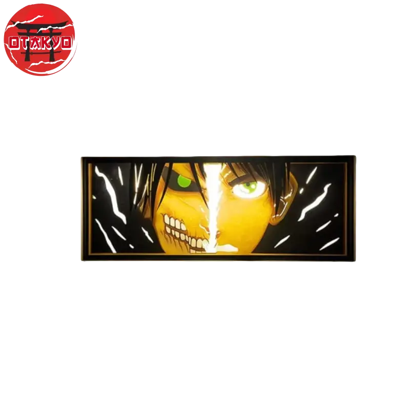 Lampe 3D Eren x Titan Assaillant - Attaque des Titans™