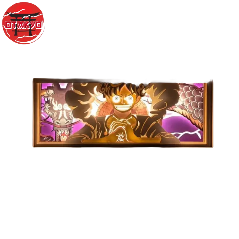 Lampe 3D Nika vs Kaido - One Piece™