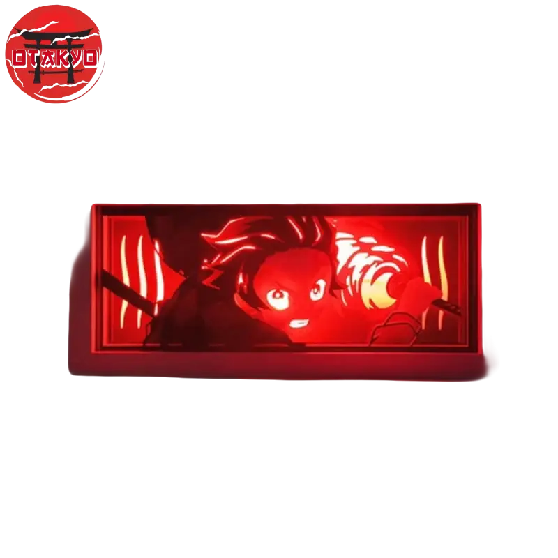 Lampe 3D Tanjiro "Danse du Dieu du Feu" - Demon Slayer™