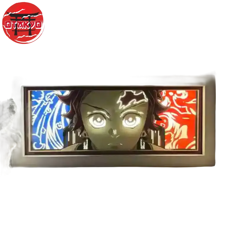 Lampe 3D Tanjiro Le Pillier du Soleil - Demon Slayer™