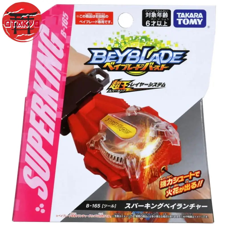 Lanceur à étincelles Superking Rouge - Beyblade