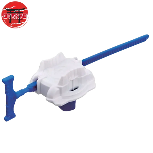 Lanceur Beyblade Classique Blanc et Bleu - Beyblade
