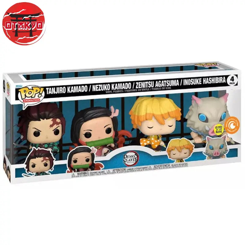 Pack Figurines POP Team Tanjiro - Demon Slayer™