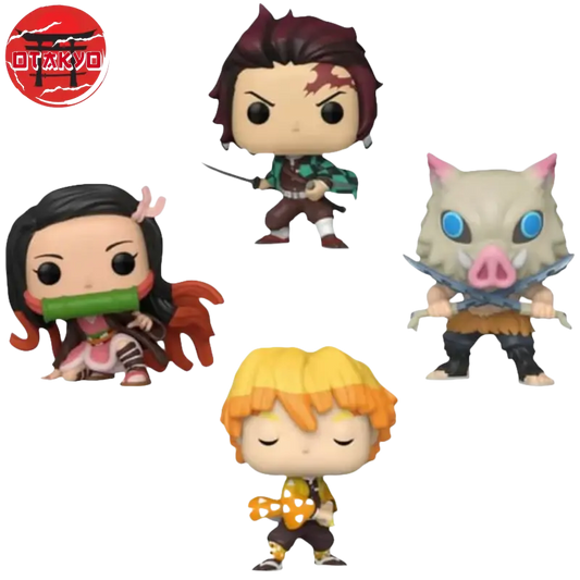 Pack Figurines POP Team Tanjiro - Demon Slayer™