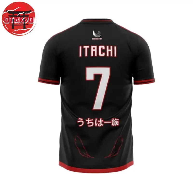 Maillot de Foot Itachi Uchiwa - Naruto Shipudden™