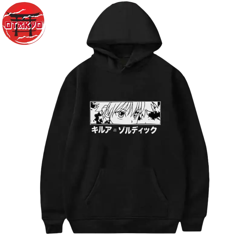 Pull Kirua Z - Hunter x Hunter™ 0 Otakyo : N°1 des ventes de figurine en ligne Noir XXL