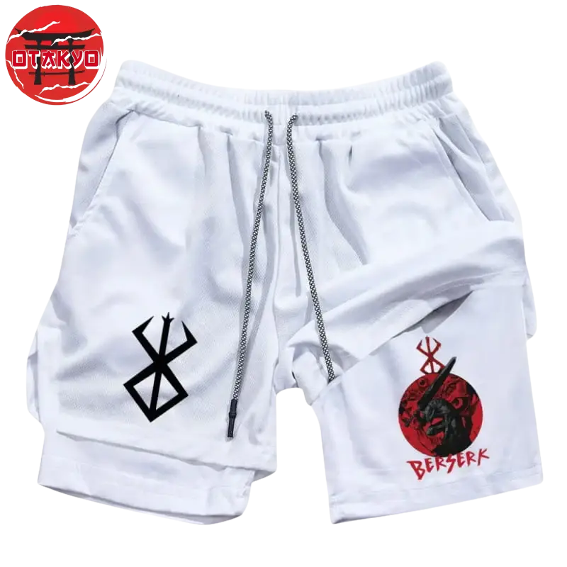Short Berserker Blanc - Berserk™