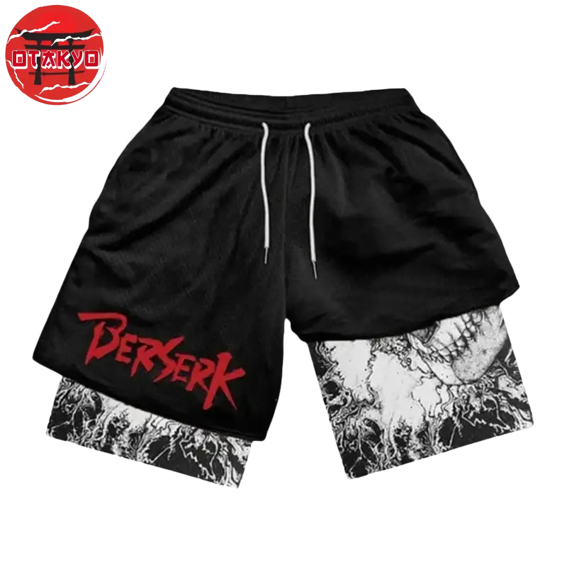 Short Chevalier Squelette Noir - Berserk™