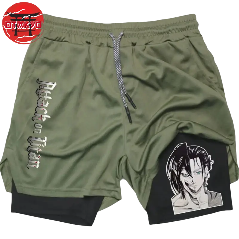 Short Eren Jaeger x Titan Assaillant - Attaque des Titans™