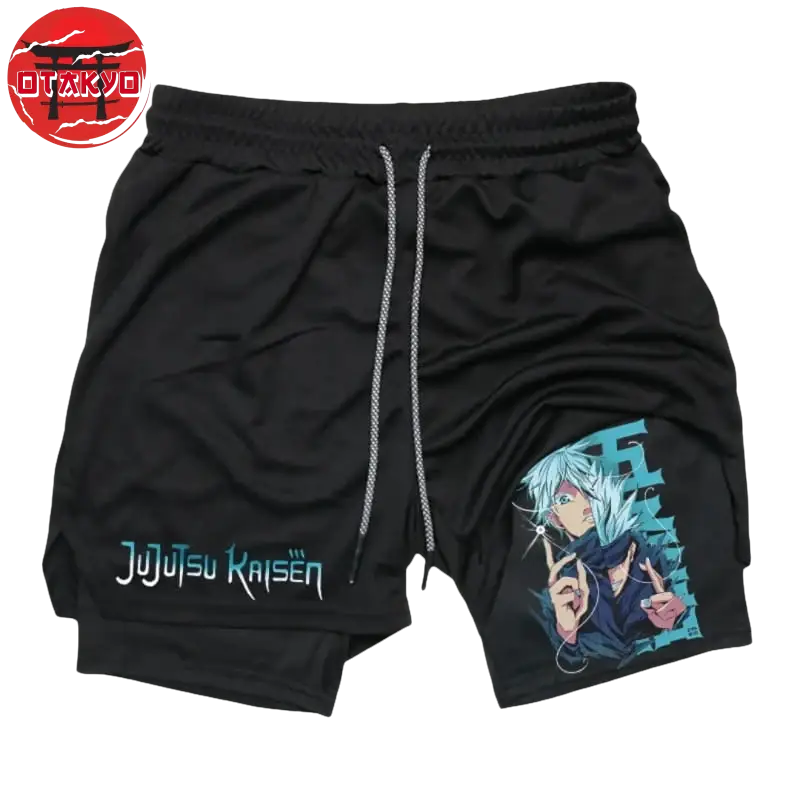 Short Gojo "Sort Originel Bleu" - Jujutsu Kaisen™