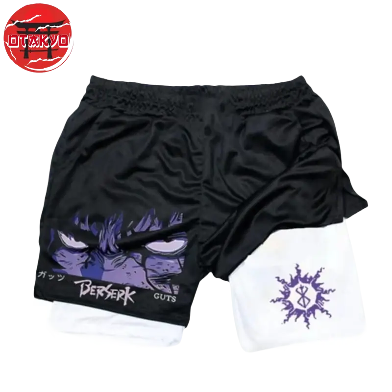 Short Marque du Sacrifice Noir et Violet - Berserk™