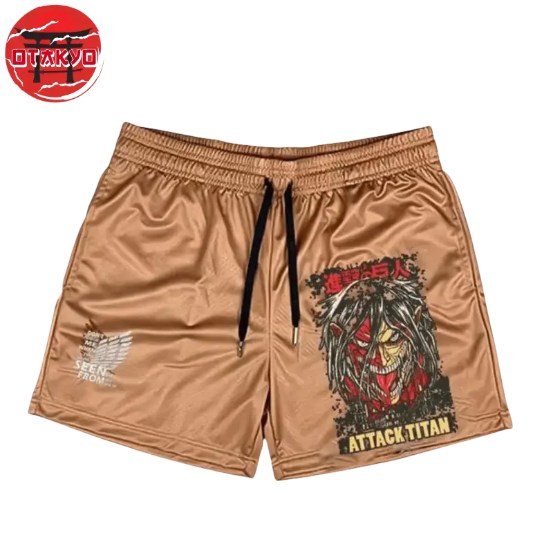 Short Titan Assaillant Marron - Attaque des Titans™