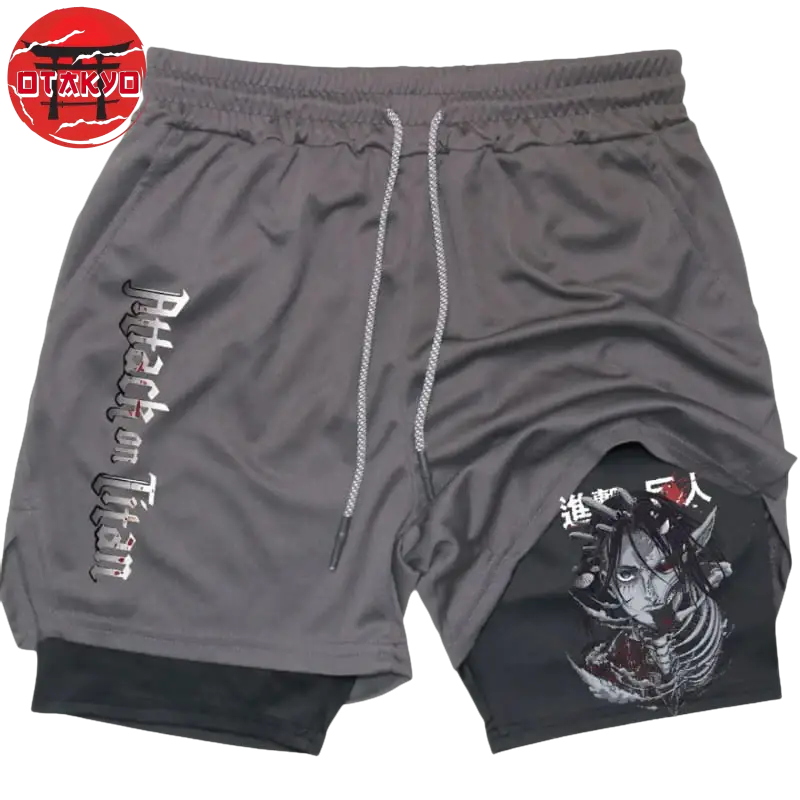 Short Titan Originel Gris - Attaque des Titans™