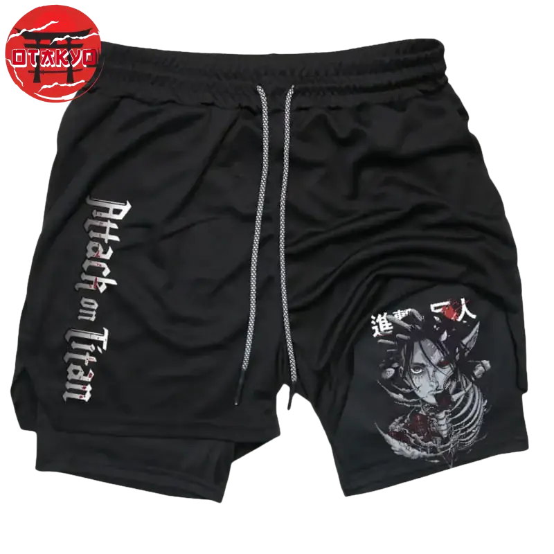 Short Titan Originel Noir - Attaque des Titans™