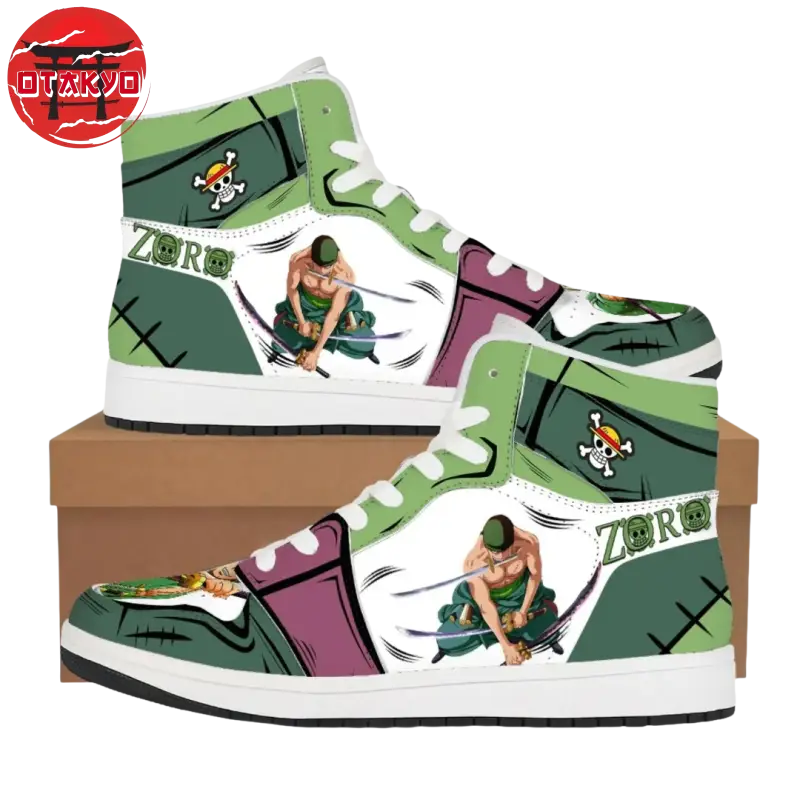 Sneakers Roronoa Zoro "Three Swords" - One Piece™