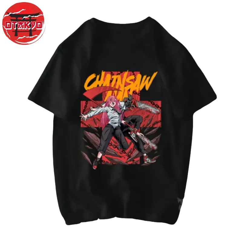 t-shirt-denji-x-power-chainsaw-man™