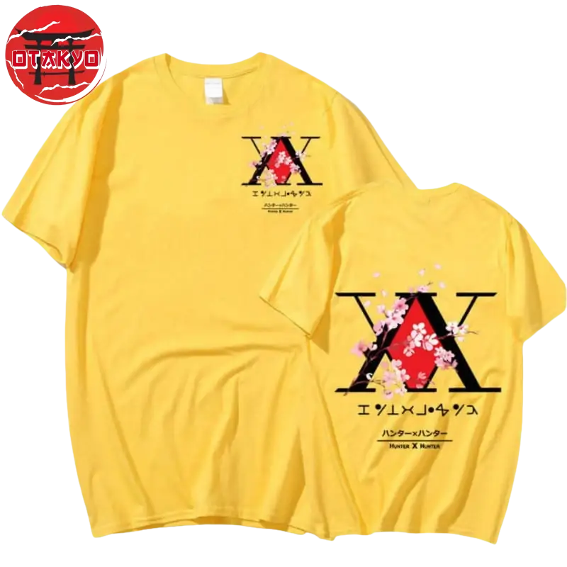 T-Shirt Jaune Association Hunter - Hunter X Hunter™ - Otakyo