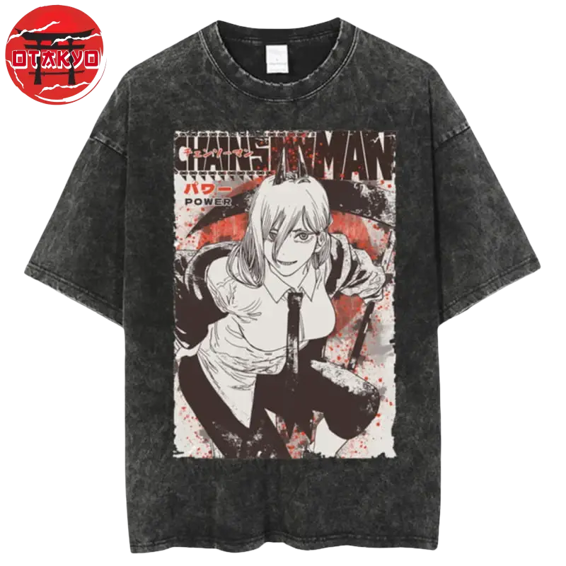 t-shirt-power-blood-chainsaw-man™