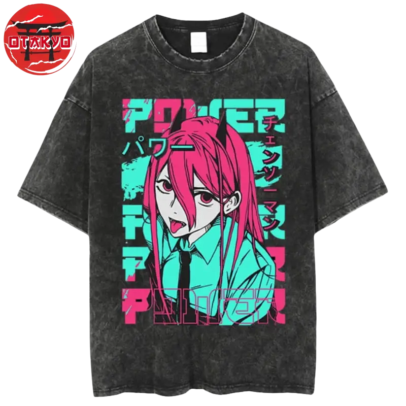 t-shirt-power-colors-chainsaw-man™